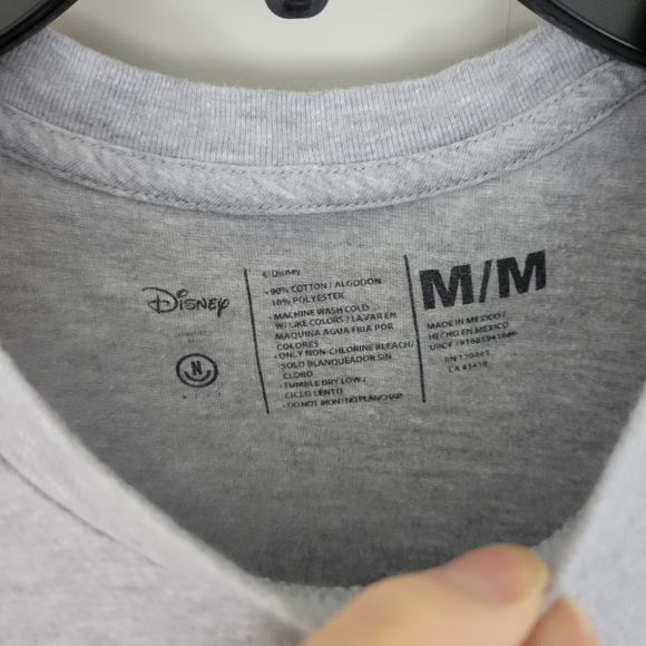 Disney Mickey mouse Graphic Grey T Shirt top Size M - Picture 5 of 5